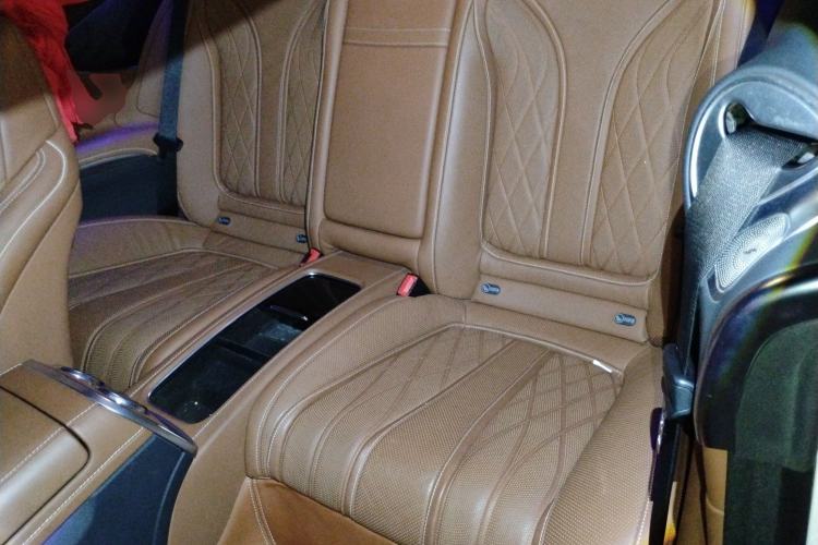 Used Mercedes-Benz S-Class AMG 2015 AMG S 63 4MATIC Coupe Left Rear Seat