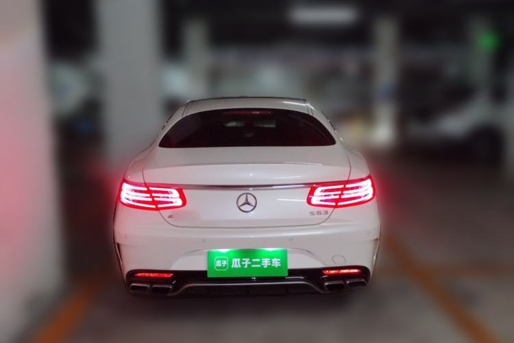 Used Mercedes-Benz S-Class AMG 2015 AMG S 63 4MATIC Coupe Rear