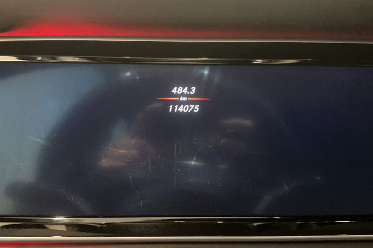 Used Mercedes-Benz S-Class AMG 2016 AMG S 63 L 4MATIC Odometer Close Up