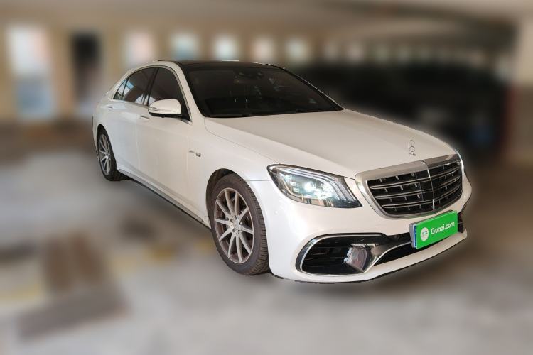 Used Mercedes-Benz S-Class AMG 2016 AMG S 63 L 4MATIC Front Right 45 Deg