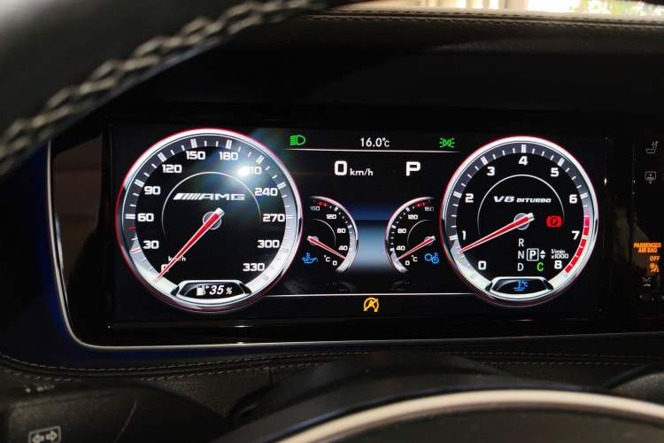 Used Mercedes-Benz S-Class AMG 2016 AMG S 63 L 4MATIC Instrument Cluster