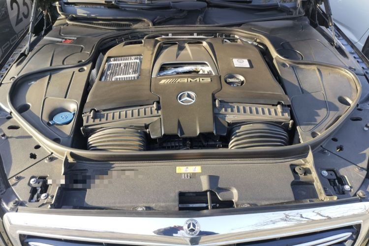 Used Mercedes-Benz S-Class AMG 2018 AMG S 63 L 4MATIC+ Engine Bay
