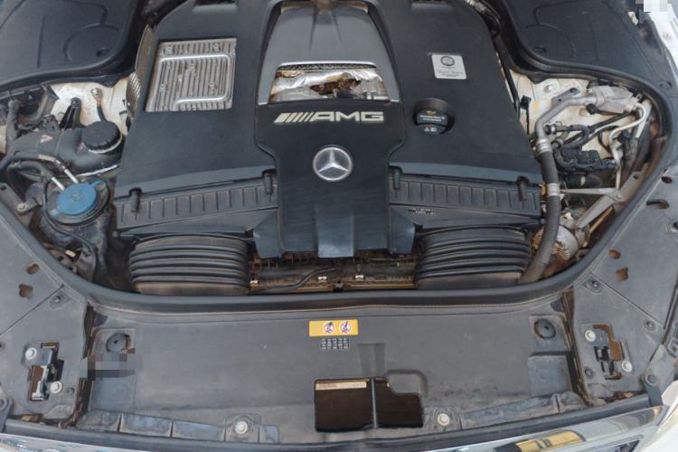 Used Mercedes-Benz S-Class AMG 2018 AMG S 63 L 4MATIC+ Engine Bay