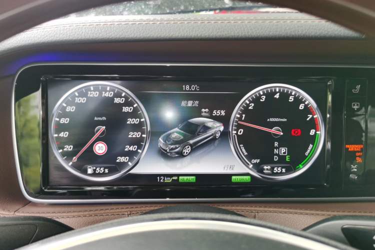 Used Mercedes-Benz S-Class New Energy 2016 S 500 e L Instrument Cluster