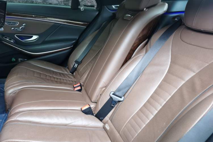Used Mercedes-Benz S-Class New Energy 2016 S 500 e L Left Rear Seat