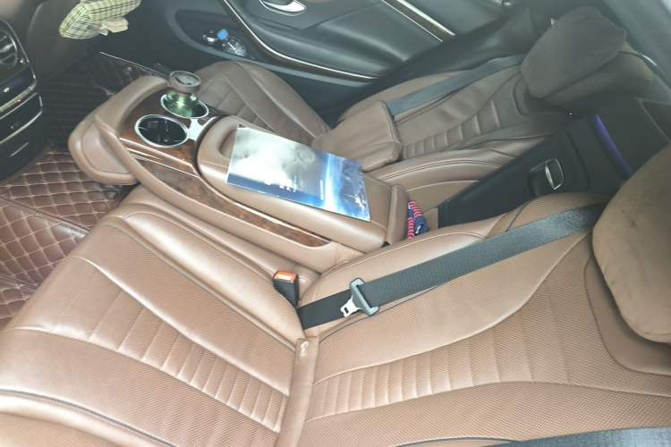 Used Mercedes-Benz S-Class New Energy 2016 S 500 e L Left Rear Seat