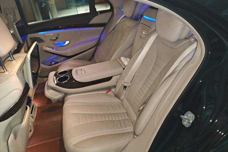 Used Mercedes-Benz S-Class New Energy 2016 S 500 e L Left Rear Seat