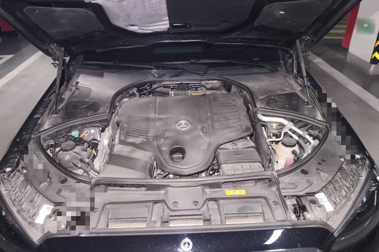 Used Mercedes-Benz S-Class New Energy 2023 S 450 e L Plug-in Hybrid Sedan Engine Bay
