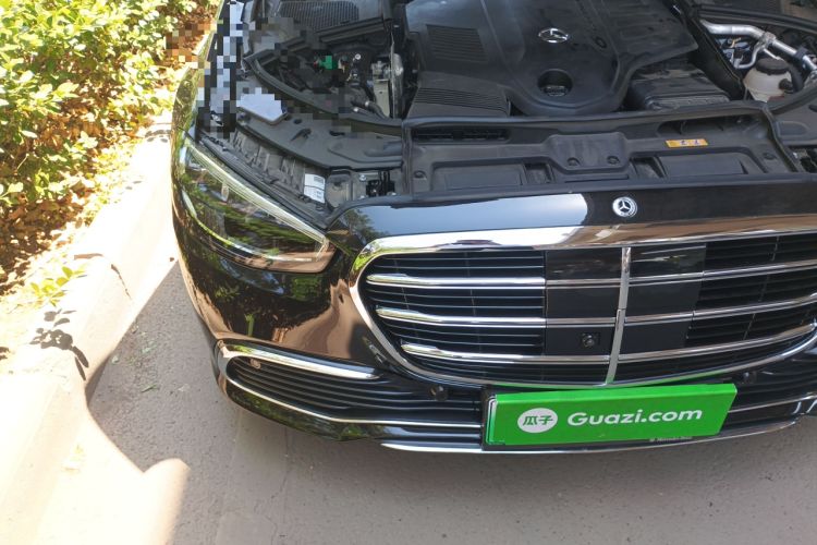 Used Mercedes-Benz S-Class New Energy 2023 S 450 e L Plug-in Hybrid Sedan Engine Bay Right