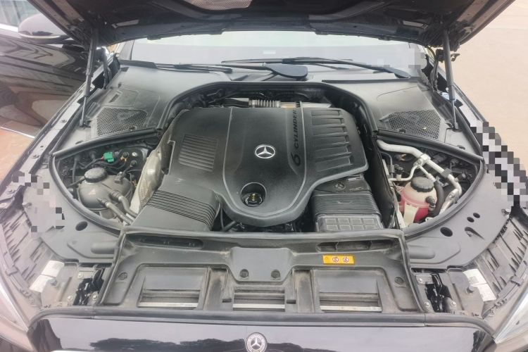 Used Mercedes-Benz S-Class New Energy 2023 S 450 e L Plug-in Hybrid Sedan Engine Bay
