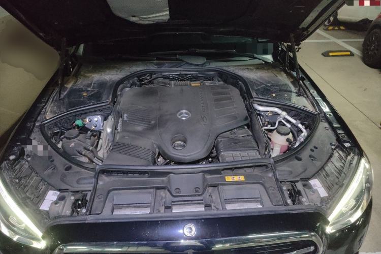 Used Mercedes-Benz S-Class New Energy 2023 S 450 e L Plug-in Hybrid Sedan Engine Bay