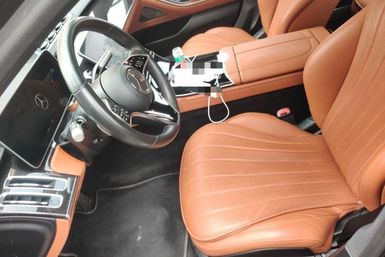 Used Mercedes-Benz S-Class New Energy 2023 Refresh S 450 e L Plug-in Hybrid Sedan Left Front Seat