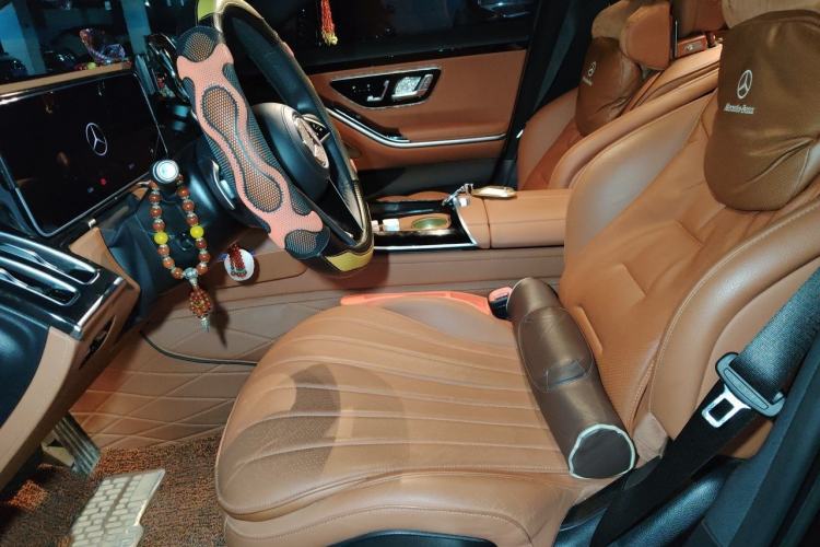 Used Mercedes-Benz S-Class New Energy 2023 S 450 e L Plug-in Hybrid Sedan Left Front Seat