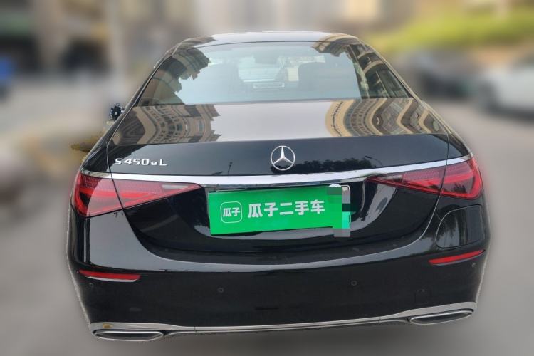 Used Mercedes-Benz S-Class New Energy 2023 Refresh S 450 e L Plug-in Hybrid Sedan Rear