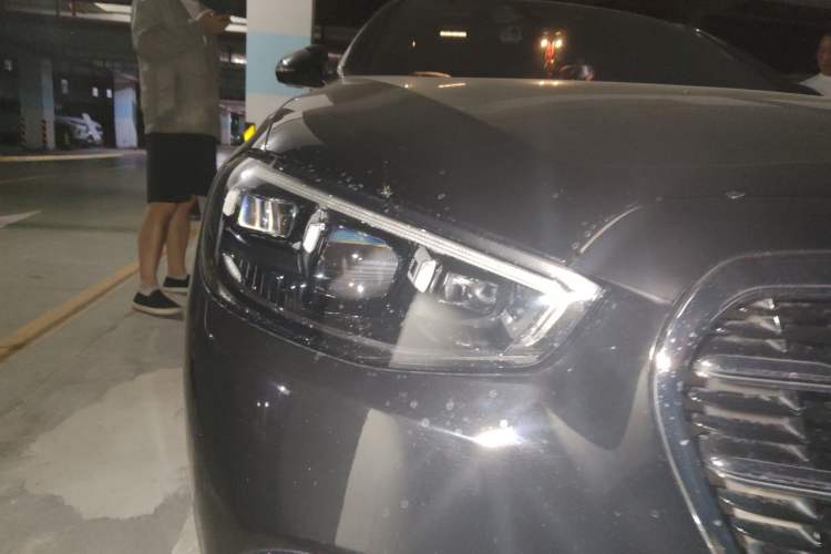 Used Mercedes-Benz S-Class New Energy 2023 S 450 e L Plug-in Hybrid Sedan Right Front Headlight