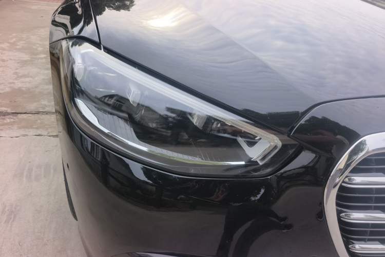 Used Mercedes-Benz S-Class New Energy 2023 S 450 e L Plug-in Hybrid Sedan Right Front Headlight
