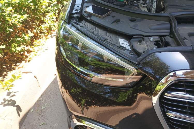 Used Mercedes-Benz S-Class New Energy 2023 S 450 e L Plug-in Hybrid Sedan Right Front Headlight