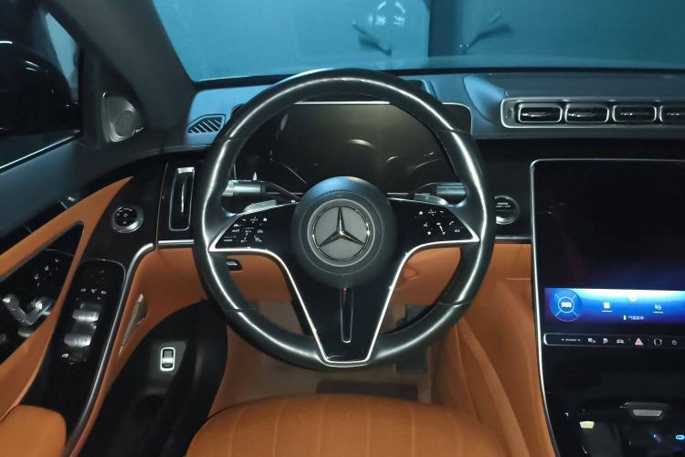 Used Mercedes-Benz S-Class New Energy 2023 S 450 e L Plug-in Hybrid Sedan Steering Wheel