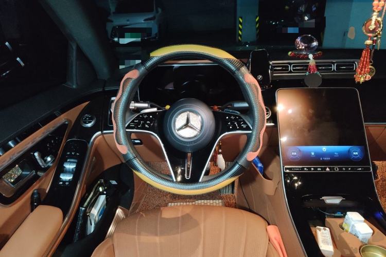 Used Mercedes-Benz S-Class New Energy 2023 S 450 e L Plug-in Hybrid Sedan Steering Wheel