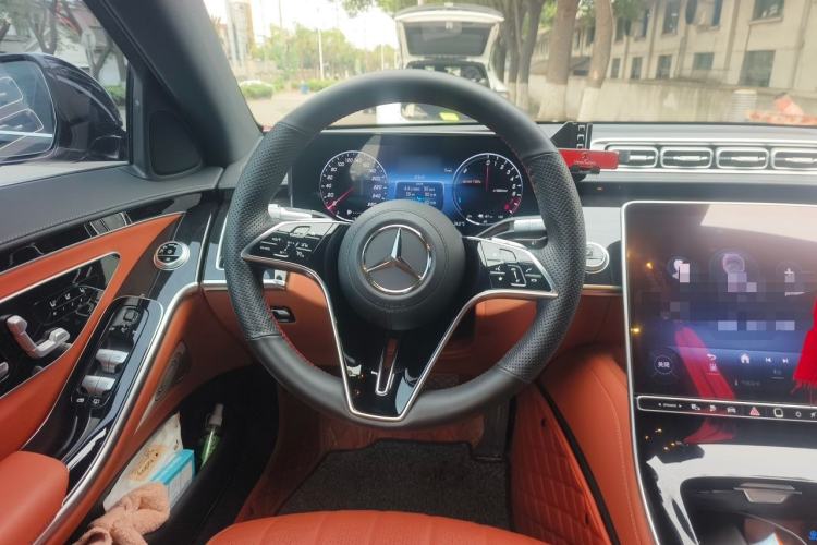 Used Mercedes-Benz S-Class New Energy 2023 S 450 e L Plug-in Hybrid Sedan Steering Wheel
