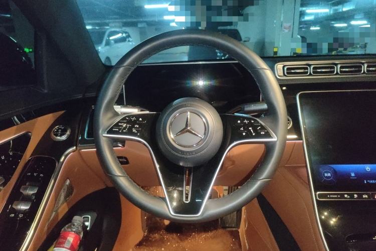 Used Mercedes-Benz S-Class New Energy 2023 S 450 e L Plug-in Hybrid Sedan Steering Wheel