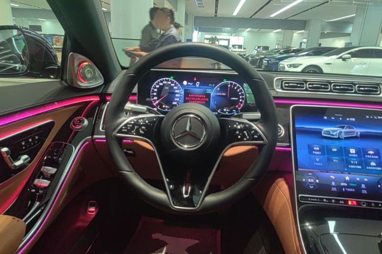 Used Mercedes-Benz S-Class New Energy 2023 S 450 e L Plug-in Hybrid Sedan Steering Wheel