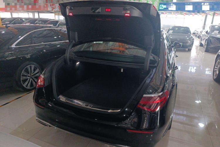 Used Mercedes-Benz S-Class New Energy 2023 S 450 e L Plug-in Hybrid Sedan Trunk