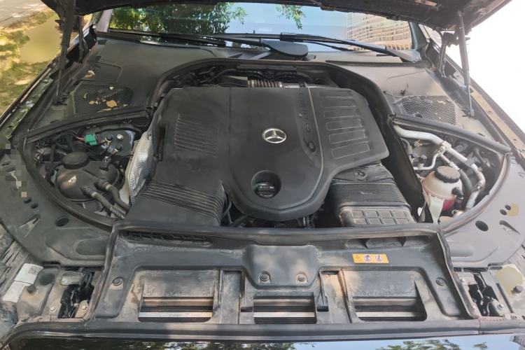 Used Mercedes-Benz S-Class New Energy 2024 S 450 e L Plug-in Hybrid Sedan Engine Bay