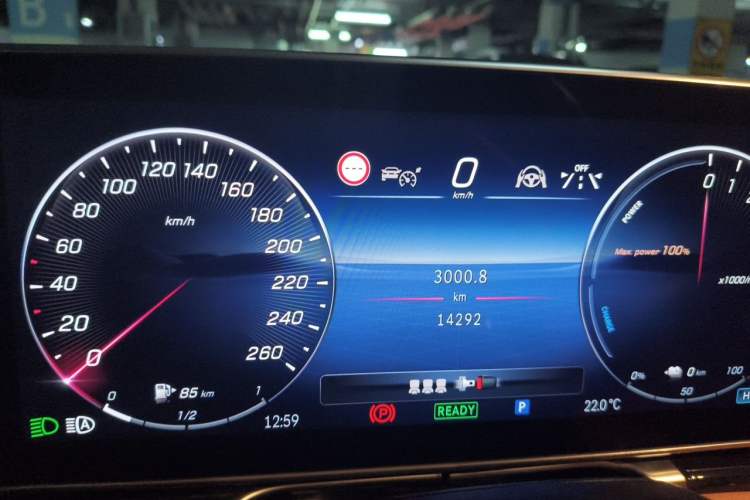 Used Mercedes-Benz S-Class New Energy 2024 S 450 e L Plug-in Hybrid Sedan Instrument Cluster