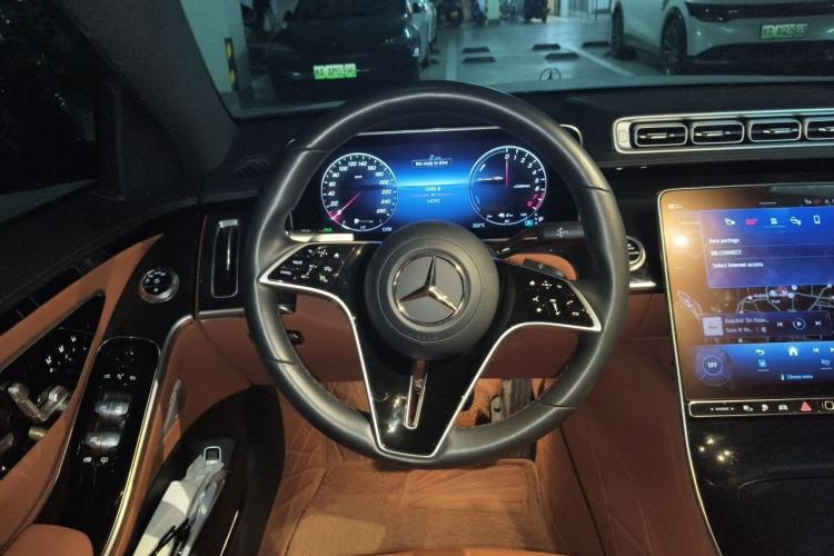Used Mercedes-Benz S-Class New Energy 2024 S 450 e L Plug-in Hybrid Sedan Steering Wheel