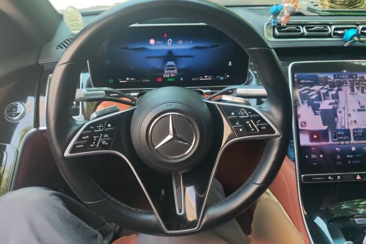 Used Mercedes-Benz S-Class New Energy 2024 S 450 e L Plug-in Hybrid Sedan Steering Wheel