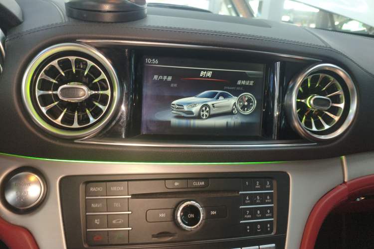 Used Mercedes-Benz SL-Class 2017 SL 400 Audio And AC Panel