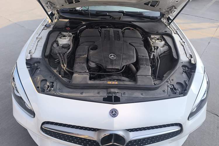 Used Mercedes-Benz SL-Class 2017 SL 400 Engine Bay