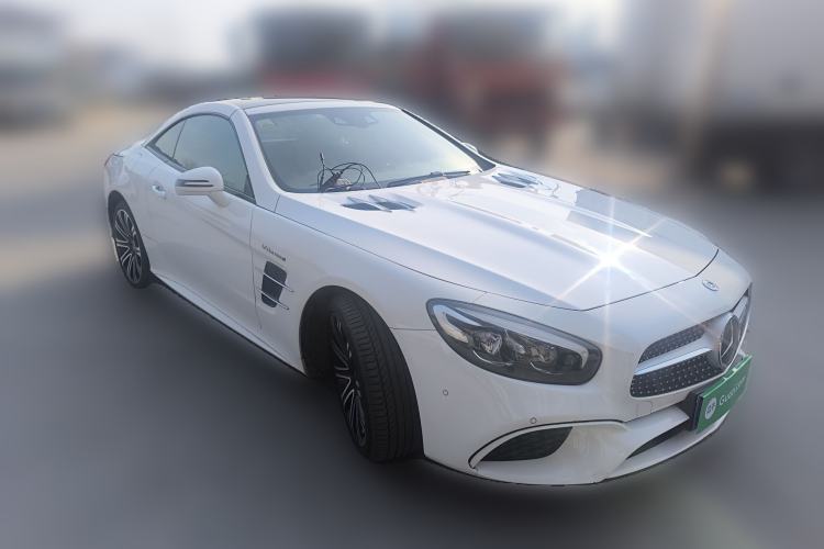 Used Mercedes-Benz SL-Class 2017 SL 400 Front Right 45 Deg