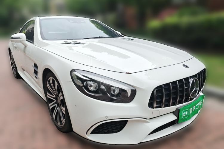 Used Mercedes-Benz SL-Class 2017 SL 400 Front Right 45 Deg