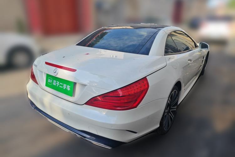 Used Mercedes-Benz SL-Class 2017 SL 400 Rear Right 45 Deg