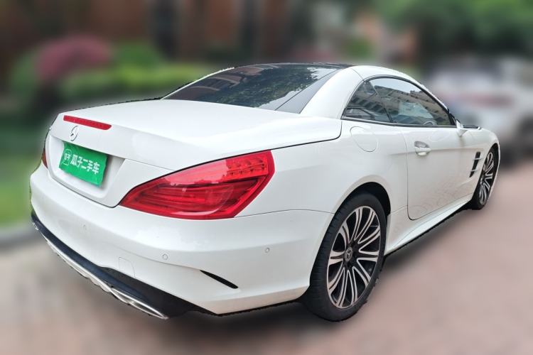Used Mercedes-Benz SL-Class 2017 SL 400 Rear Right 45 Deg