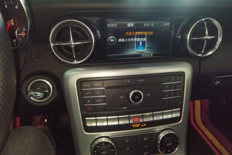Used Mercedes-Benz SLC 2016 SLC 200 Fashion Model Audio And AC Panel