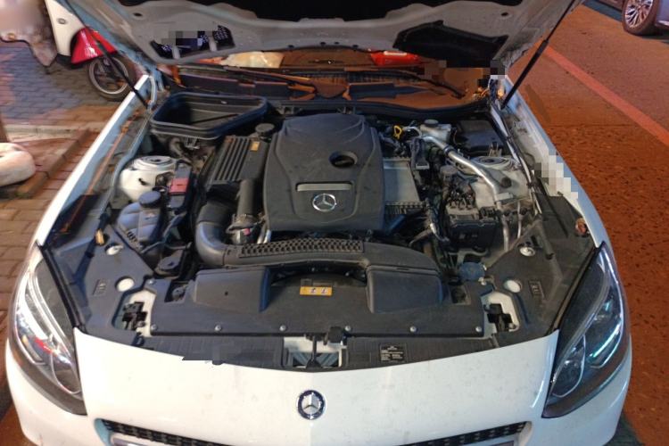 Used Mercedes-Benz SLC 2016 SLC 300 Luxury Sports Model Engine Bay