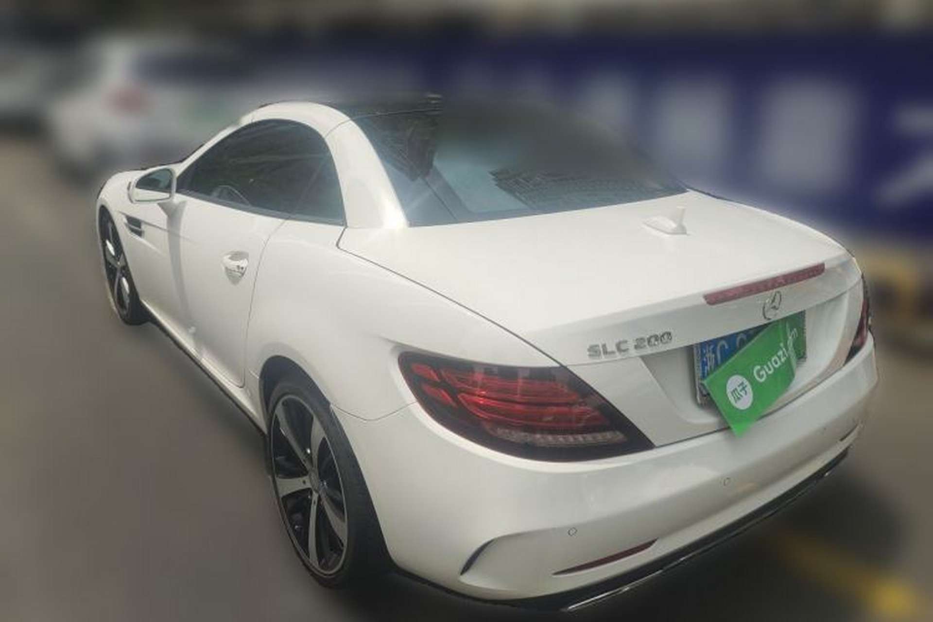 Used Mercedes-Benz SLC 2016 SLC 200 Fashion Model Rear Left 45 Deg