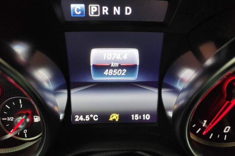 Used Mercedes-Benz SLC 2018 SLC 260 Dynamic Edition Odometer Close Up
