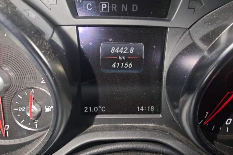 Used Mercedes-Benz SLC 2018 SLC 260 Dynamic Edition Odometer Close Up
