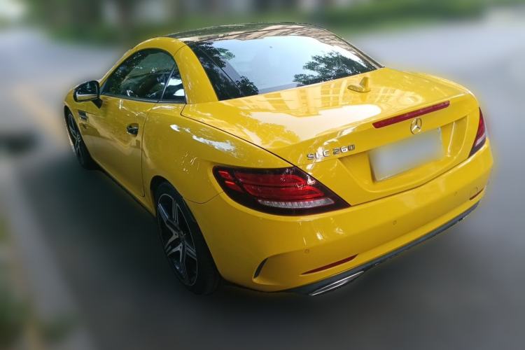 Used Mercedes-Benz SLC 2019 SLC 260 Jinyu Collector's Edition Rear Left 45 Deg