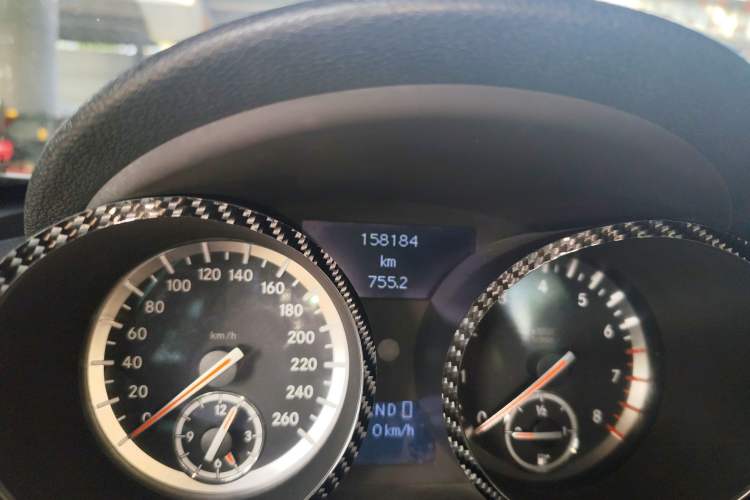 Used Mercedes-Benz SLK-Class 2008 SLK 280 PASSION Odometer Close Up