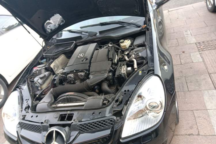 Used Mercedes-Benz SLK-Class 2010 SLK 200K Grand Edition Engine Bay Left