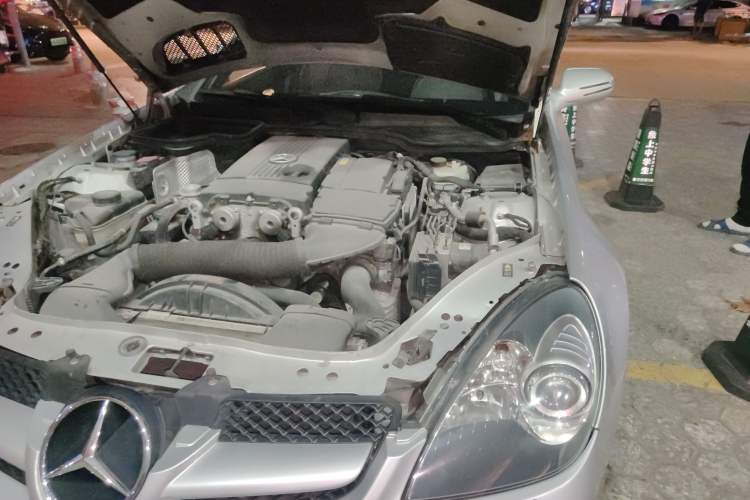 Used Mercedes-Benz SLK-Class 2010 SLK 200K Grand Edition Engine Bay Left
