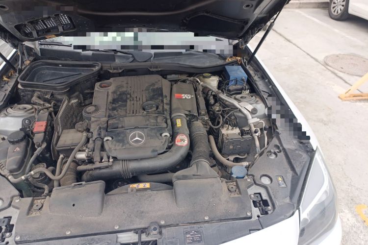 Used Mercedes-Benz SLK-Class 2011 SLK 200 Luxury Sports Model Engine Bay Left