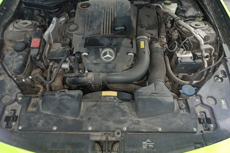 Used Mercedes-Benz SLK-Class 2011 SLK 200 Fashion Model Engine Bay