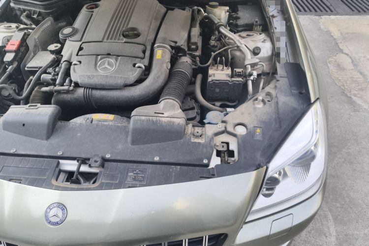 Used Mercedes-Benz SLK-Class 2011 SLK 200 Luxury Sports Model Engine Bay Left