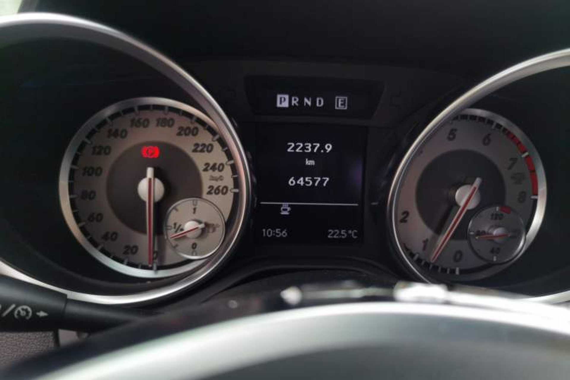 Used Mercedes-Benz SLK-Class 2011 SLK 200 Fashion Model Odometer Close Up